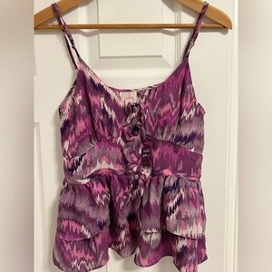 ‘Parker’ Silk Tank Top